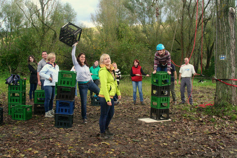 Crate tower