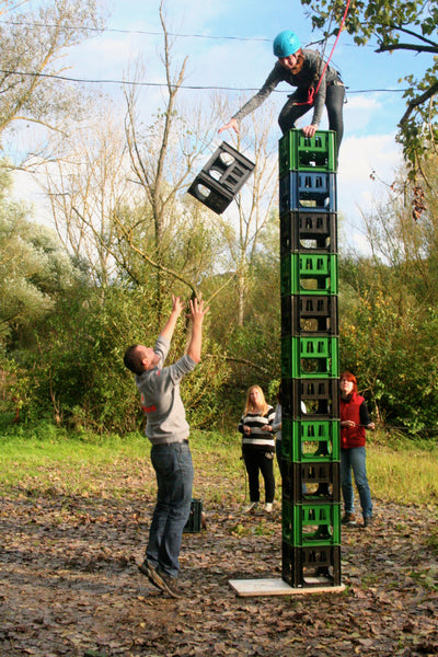 Crate tower