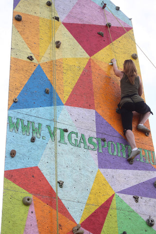 Mobile climbing wall