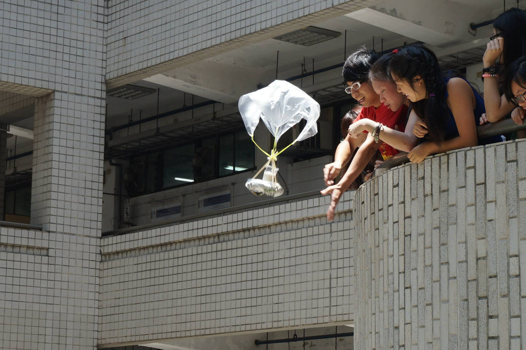 Egg throw